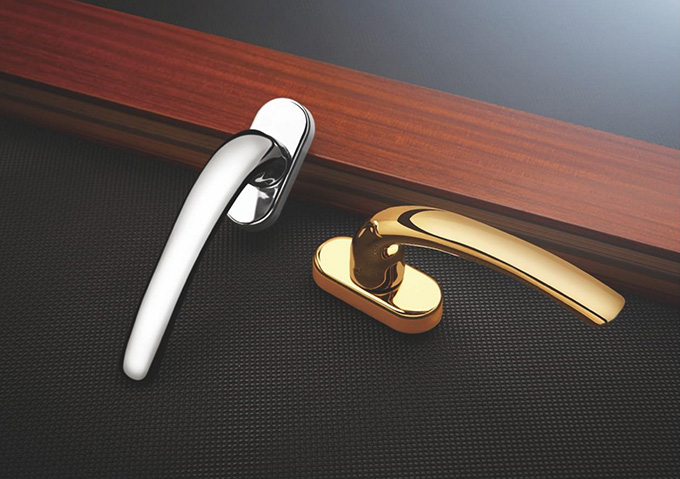 不同的门窗五金表面处理，带给你不一样的美感